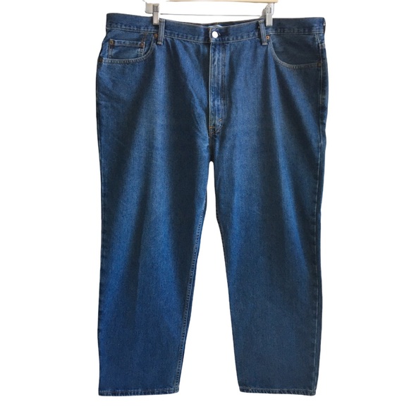 Levi's Other - Levi’s 550 Relaxed Fit Medium Wash Blue Denim Jeans 46X30